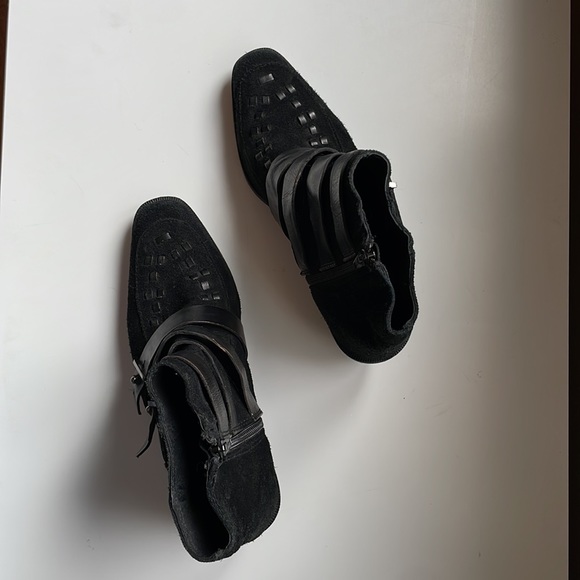 Free People Ranger Ankle Boot in Black - Picture 2 of 5